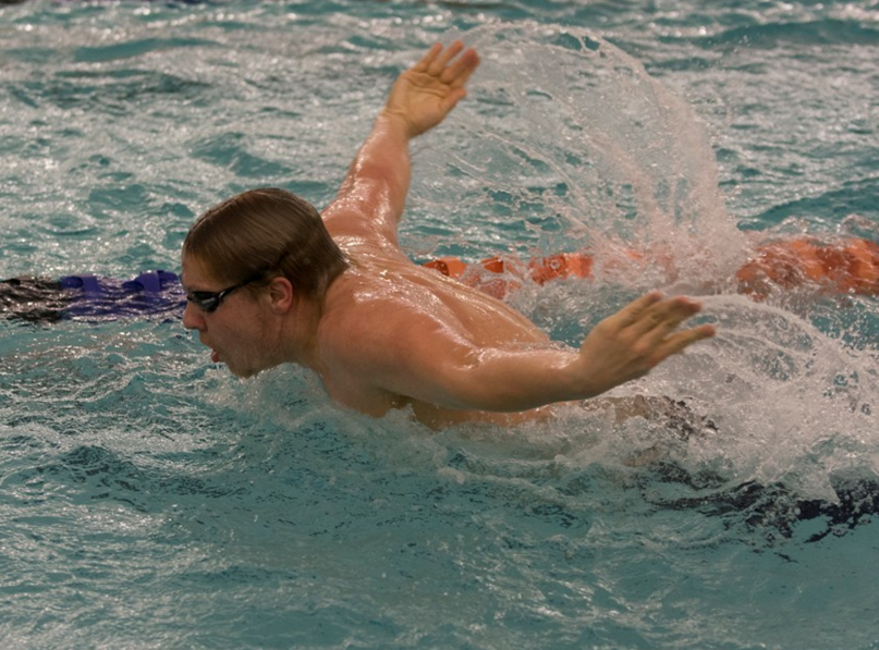UC swimmers fall in final home meet