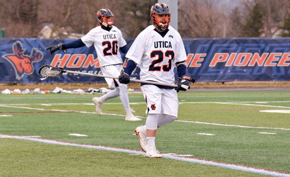 Mens lacrosse bombarded by Ithaca