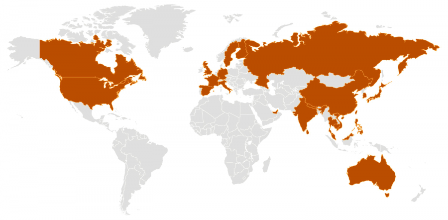 Locations+with+confirmed+Coronavirus+cases+are%3A+China%2C+Hong+Kong%2C+Macau%2C+Taiwan%2C+Australia%2C+Cambodia%2C+Canada%2C+Finland%2C+France%2C+Germany%2C+India%2C+Italy%2C+Japan%2C+Malaysia%2C+Nepal%2C+Philippines%2C+Russia%2C+Sri+Lanka%2C+Singapore%2C+Spain%2C+Sweden%2C+Thailand%2C+The+Republic+of+Korea%2C+United+Arab+Emirates%2C+United+Kingdom%2C+United+States+and%0AVietnam.+Source%3A+cdc.gov