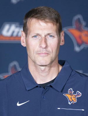 Josh Higby was hired in August 2021 to be the new head coach for Utica Colleges womens volleyball team.