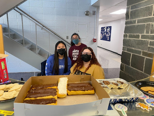 Sorority Kappa Delta Phi NAS held a bake sale on campus on Nov. 4.