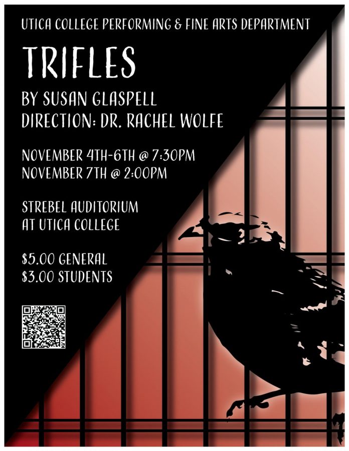 The Fall 2021 production of Trifles took the stage in Strebel Auditorium Nov. 4, 5 and 6 at 7:30 p.m. and Nov. 7 at 2 p.m.