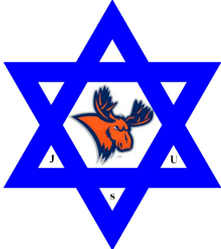 The logo for the newly formed Jewish Student Union (JSU) at Utica College.