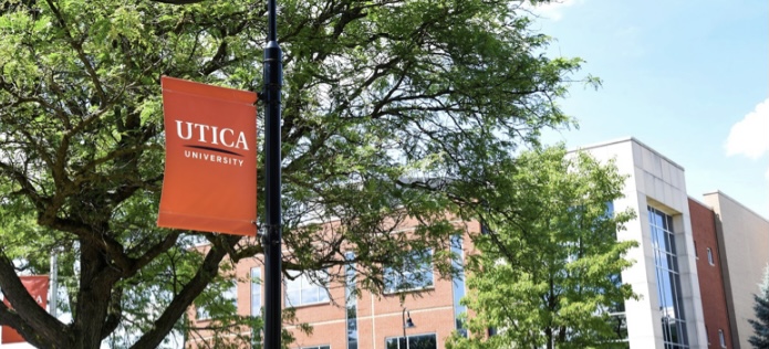 Courtesy+of+Utica+University+website%2C+depicting+an+orange+sign+with+the+name.%0A