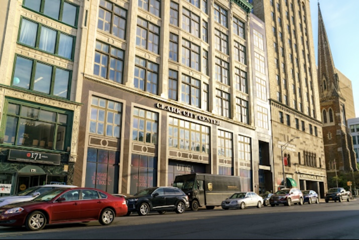 The Clark City Center is located in the heart of downtown Utica where business students take classes at the Brvenik Center for Business. 