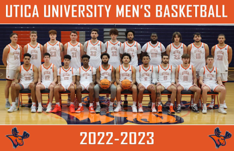 Image of the mens basketball team roster for the 2022-23 academic year.
