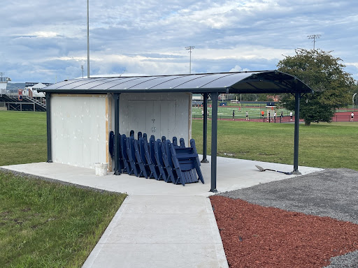 Current progress on the John Paul “JP” Ramel dedication patio. 

