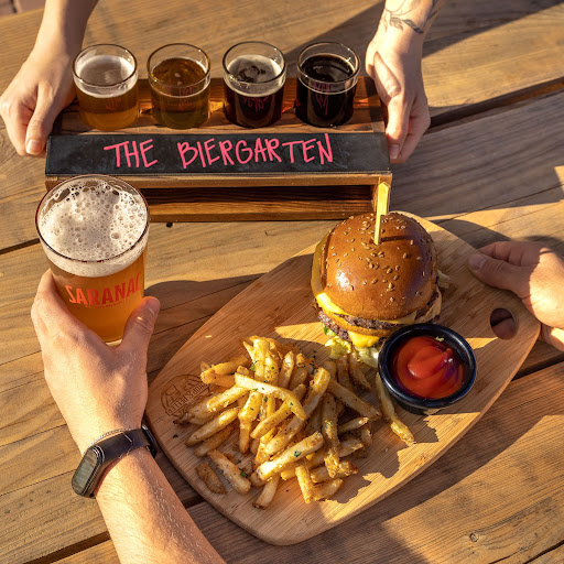The Biergraden is located at 830 Varick Street and is open three days a week. Courtesy of Mark Equinozzi | Marketing Director and Brand Manager 