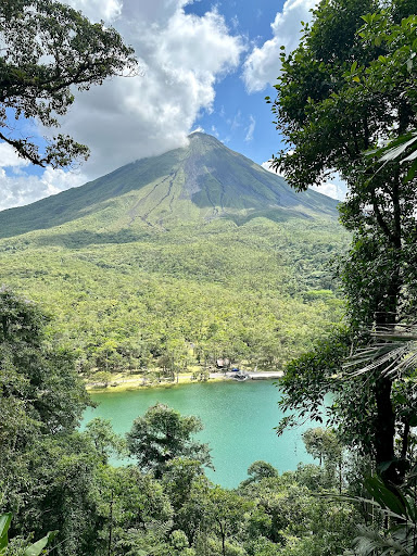 Beach and mountain view in Costa Rica. // Courtesy of Breannan O’Hara
