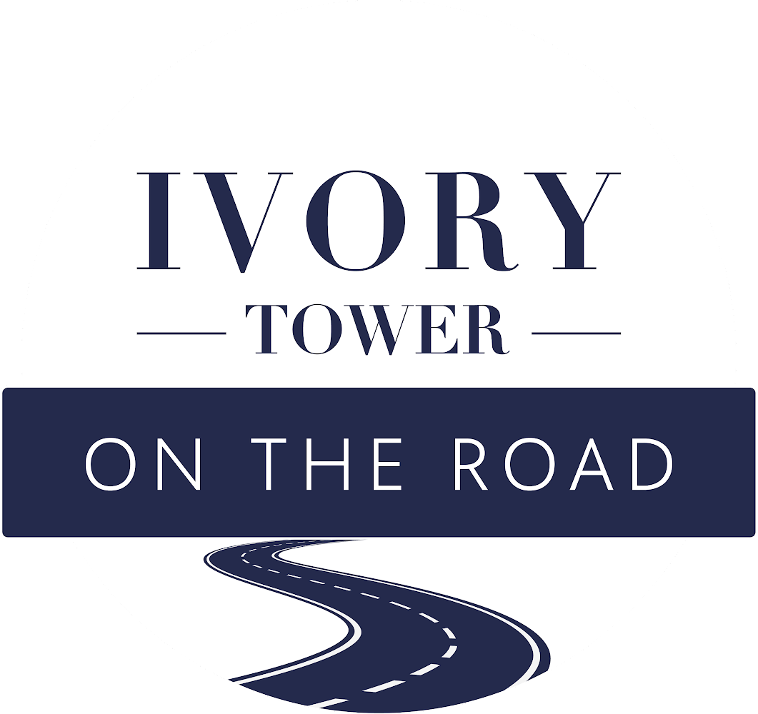 The logo of “Ivory Tower
On the Road.” /Photo courtesy of WCNY