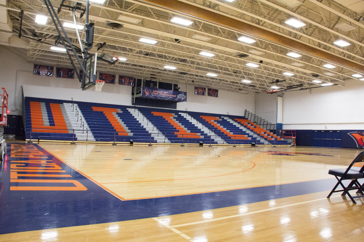 The Miga Court in the Clark Athletic Center. / Photo courtesy of Utica University Athletics.