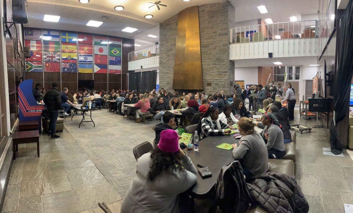 Students gather to play bingo during the Spring 2024 semester. Tangerine file photo. 