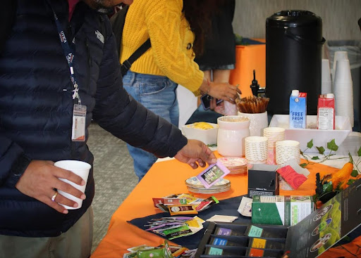 A photo from last year’s afternoon tea event. Source: Instagram @isu_utica_university. 