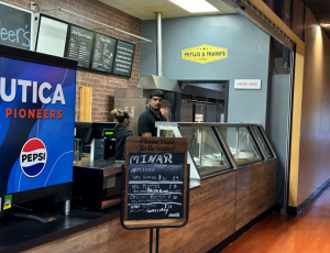 Minar Restaurant prepares food in Pioneer Cafe. Photo by Brady Barnard.