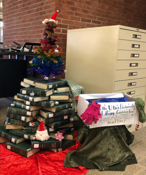 The Utica University Library Giving Tree