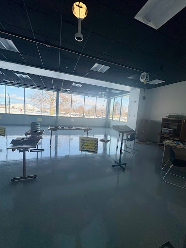 Photo of new crime scene lab by Liv Reader