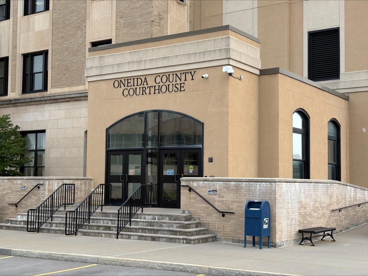 The Oneida County Courthouse, located at 200 Elizabeth St., Utica. Photo by Lily Christopher.