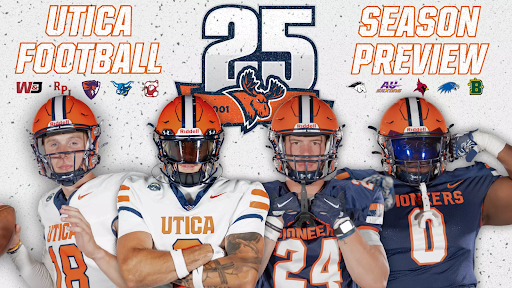 Utica will make their season debut away on Saturday, Sept. 6 against Washington and Jefferson College, // Photo Utica Pioneers Website