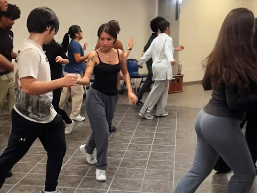 Students dancing at Dance Night event.
Photo courtesy of Adman Desantis