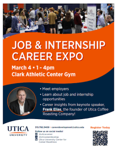 Flyer From The Job Internship Expo