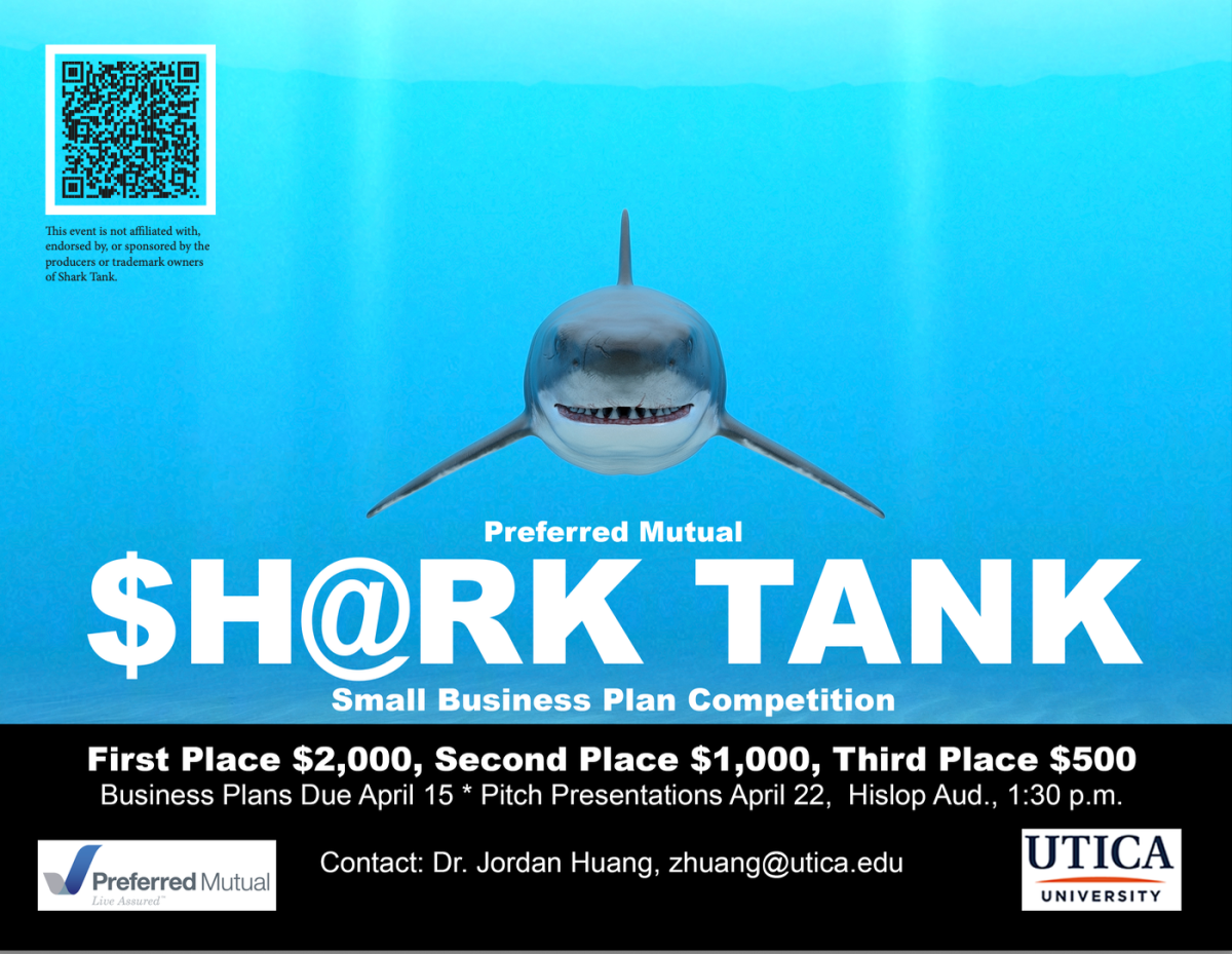 Students encouraged to participate in Preferred Mutual Shark Tank Small Business Plan Competition