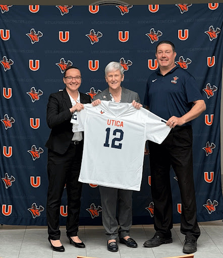 Utica University announced on April 29 that it is launching a women's flag football team. Photo by Megan Wright. 